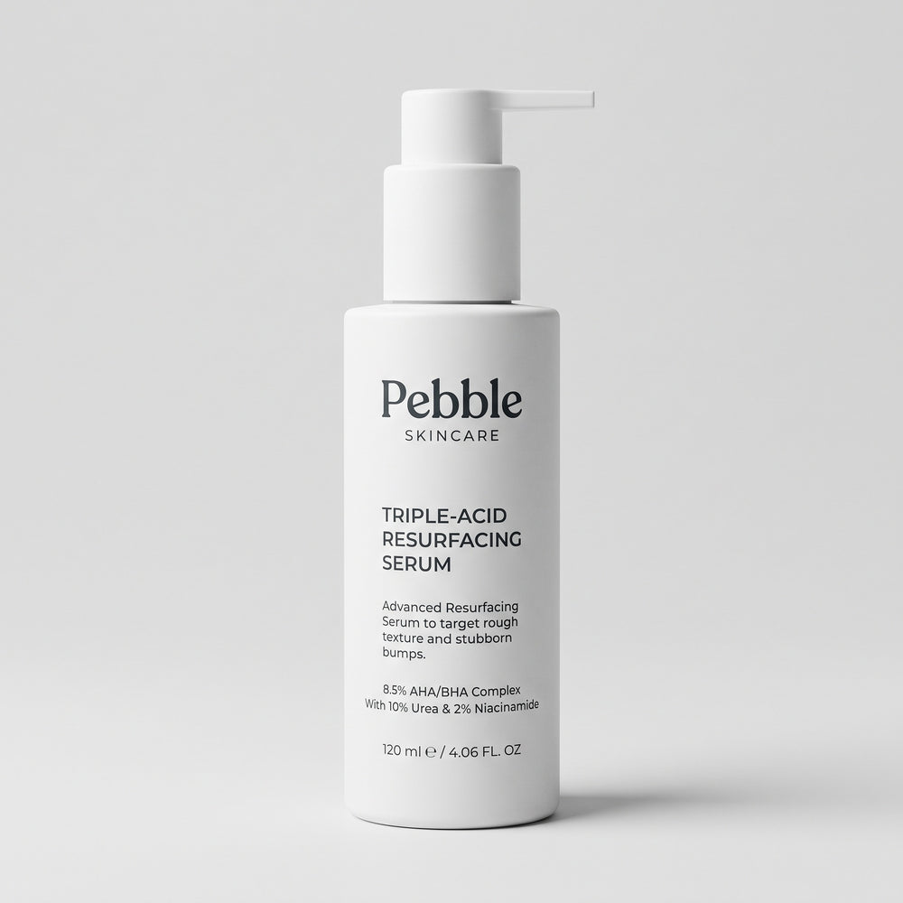 Pebble Triple-Acid Resurfacing Serum — studio packshot