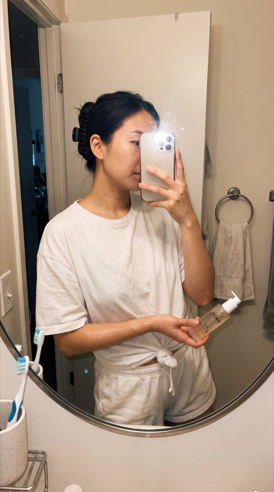 Customer photo with Pebble Silk Body Oil